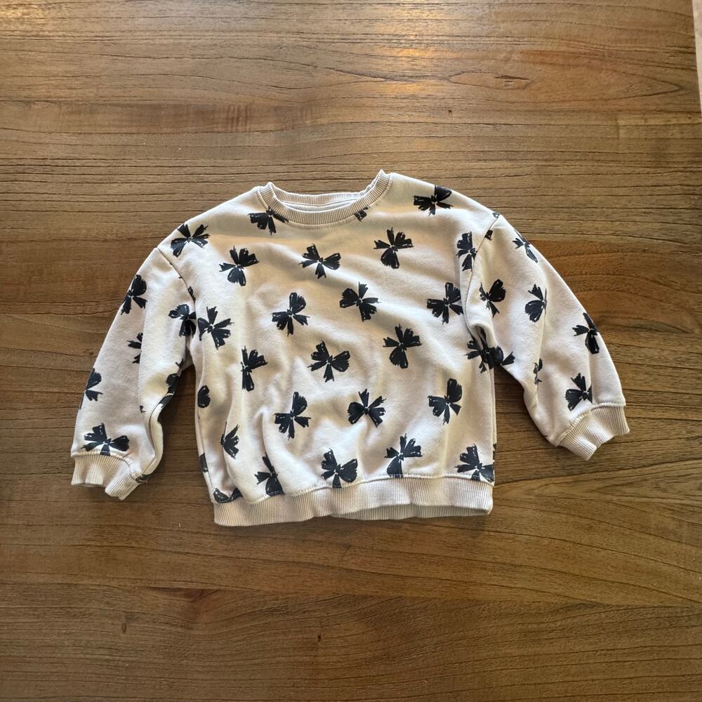 Zara Toddler Girl Sweatshirt - Size 3 yrs